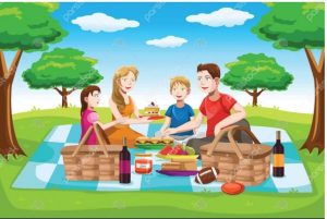 تفریح - پیک نیک - حس خوب - خانواده - یک روز خوب